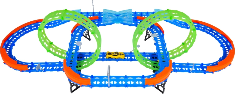 To fluorescerende 360°-loops