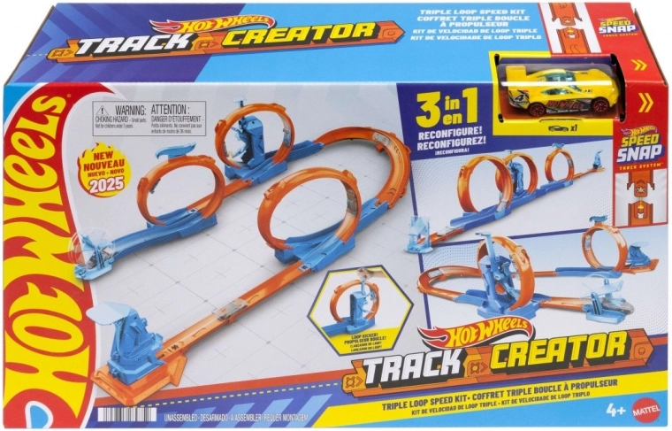 Hot Wheels Track Creator racerbane – tre loops