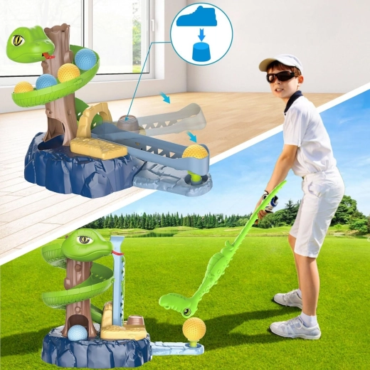 Sjov for små golfspillere