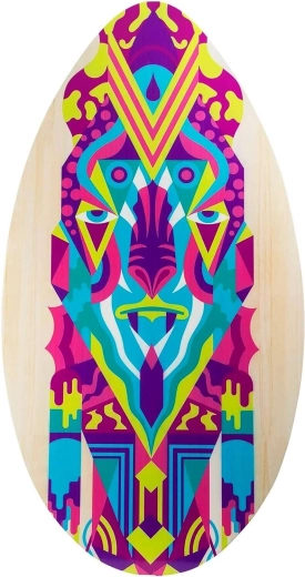 Markant farverigt design, der fanger blikket