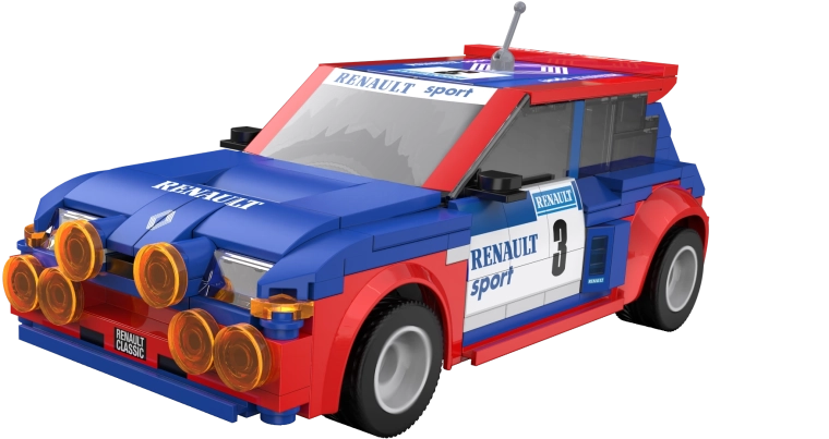 Ikonisk RENAULT 5 Maxi Turbo-design