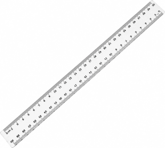 Plastlineal TAURUS 30 cm - 1 stk.