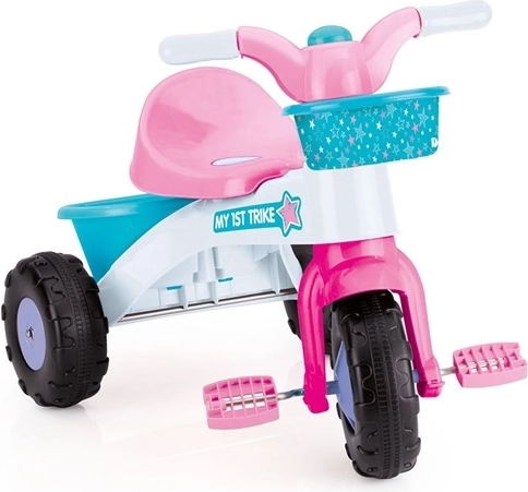 Dolu trehjulet cykel i taske, pink