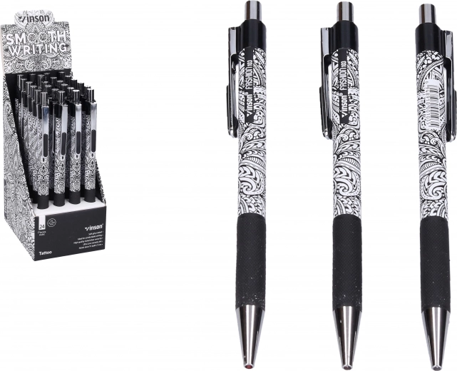 Kuglepen med blå refill 0,7 mm