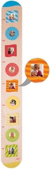 Goki træ-vækstmåler med fotorammer