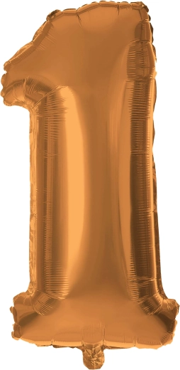 Folieballon tal 1 30 cm bronze TORO