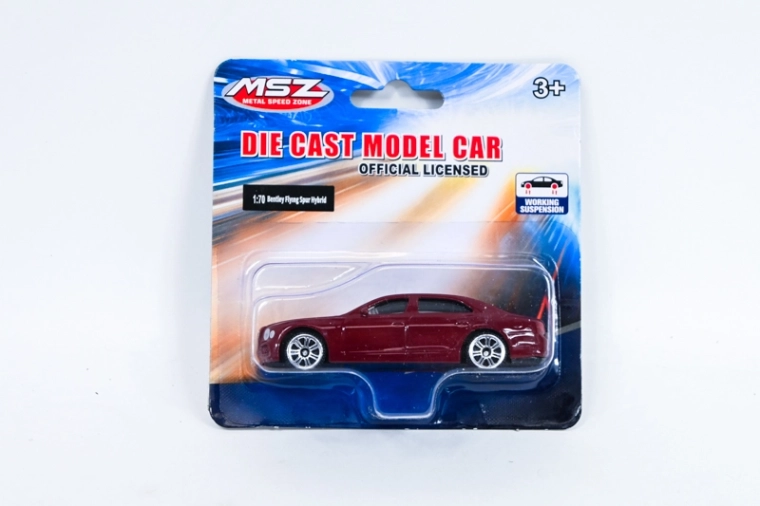 MSZ Bentley Flying Hybrid – metalmodel 1:70, bordeaux