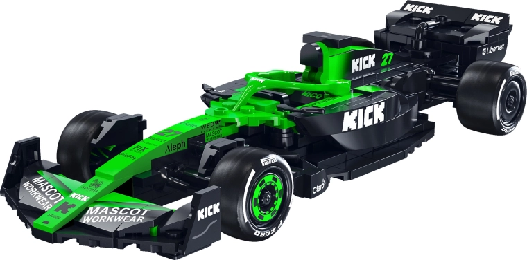 Realistisk formelbil i målestok 1:24