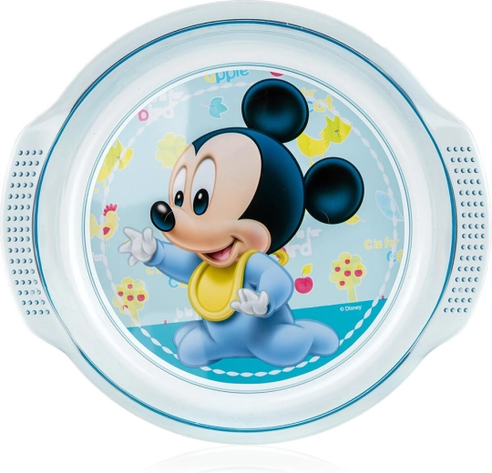 Børnetallerken MICKEY 17 cm plast
