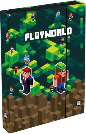 OXYBAG boks til hæfter A4 jumbo PLAYWORLD