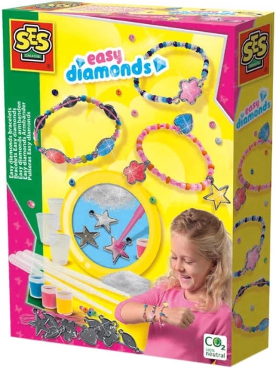 SES Creative Kreativt sæt til fremstilling af diamantarmbånd