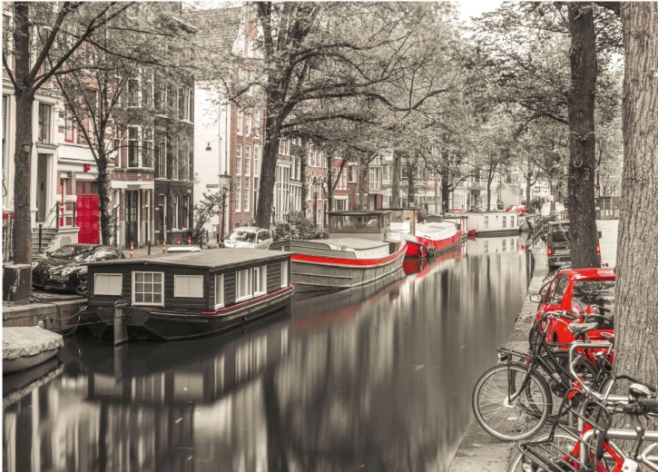 Puzzle DINO Amsterdam – kanal, 3000 brikker