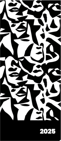 Månedskalender 2025 Faces PVC