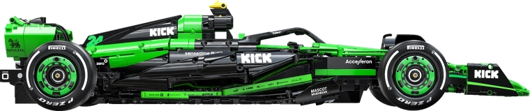 Realistisk udførelse af F1-enkeltsædet i skala 1:8