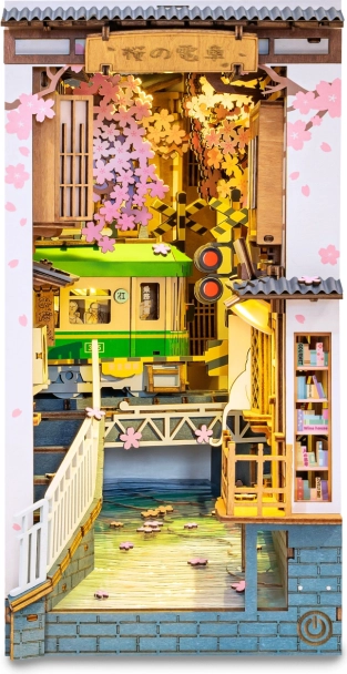 Bogstøtte miniatur, Sakura Alley