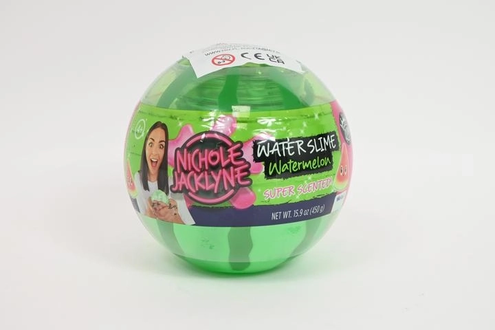Wecool vand-slime i kugle med vandmelonduft