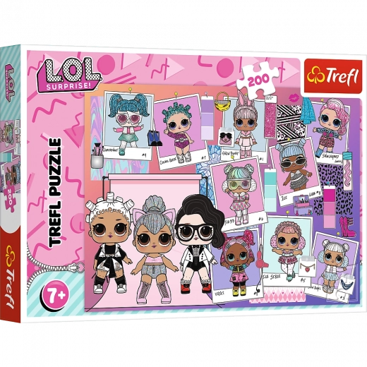 Puslespil 200 brikker LOL Surprise! Søde dukker