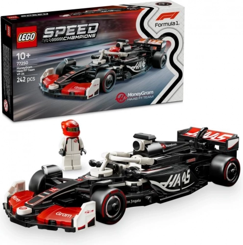lego speed champions formula 1 moneygram haas vf-24 racerbilen