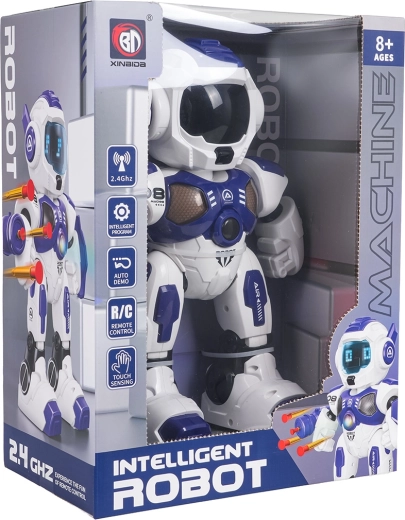 Multifunktionel robot med skydefunktion