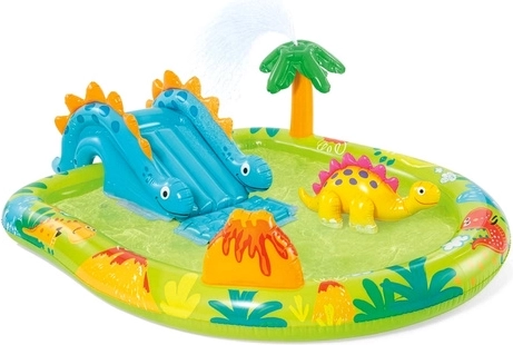 Palme med vandsprinkler