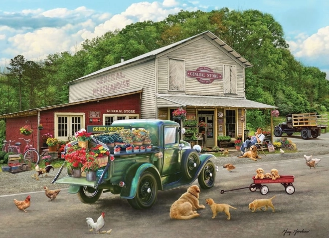 Puslespil butik COBBLE HILL 1000 brikker