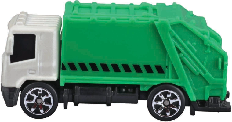 Metalkarosseri med plastdetaljer