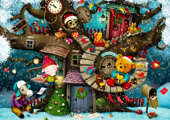 ENJOY puslespil Eventyrlige Jul 1000 brikker