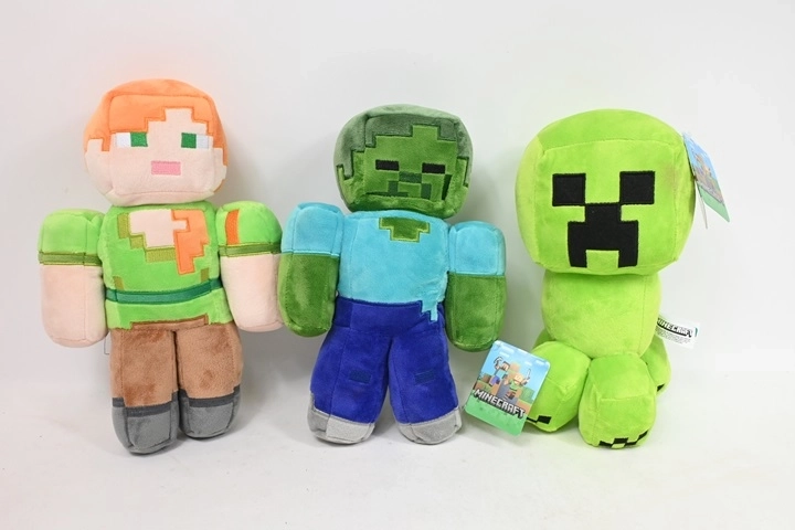 Minecraft plysfigurer 30 cm