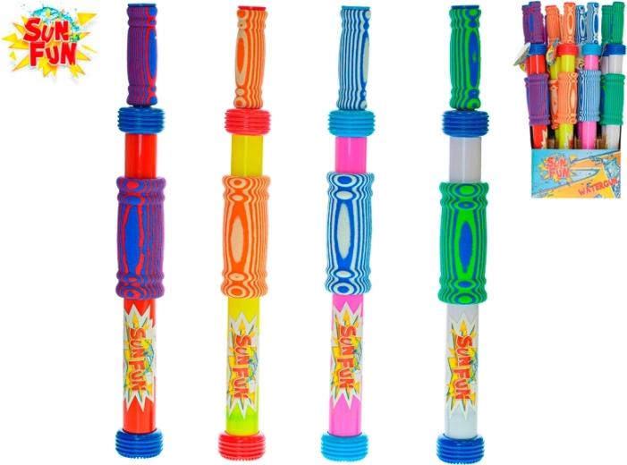 Sun Fun vandpumpe med lys 48 cm, farvemix