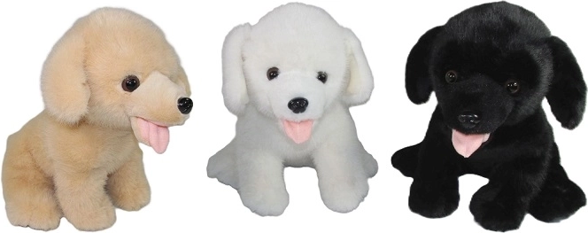 Plys-hund 26 × 36 cm