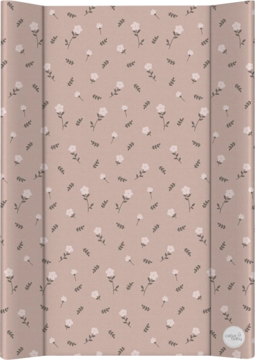 Ceba Baby hårdt pusleunderlag med fast plade 50 × 70 cm basic petite blossoms