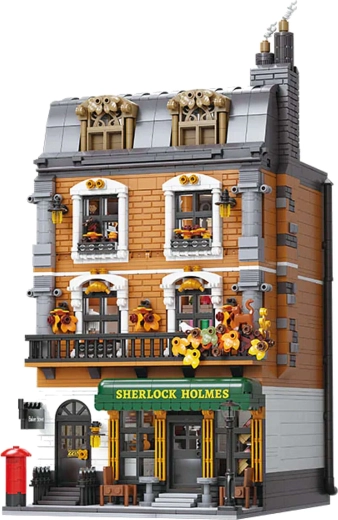 Troværdig arkitektur af Baker Street 221B