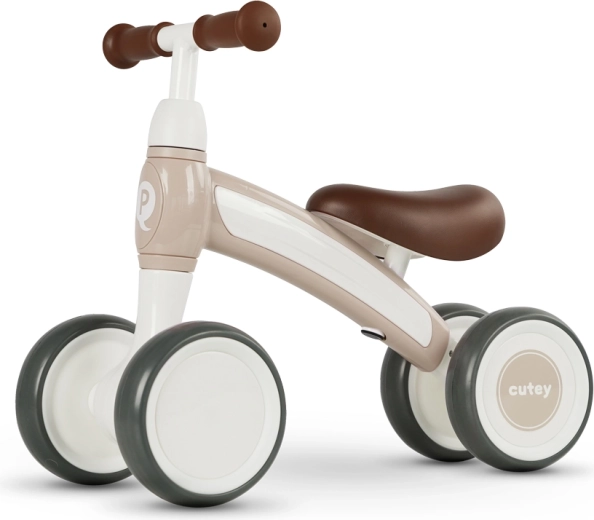 QPlay løbecykel Cutey-5 beige