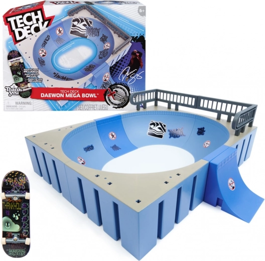 Tech Deck X-Connect stor oval rampe