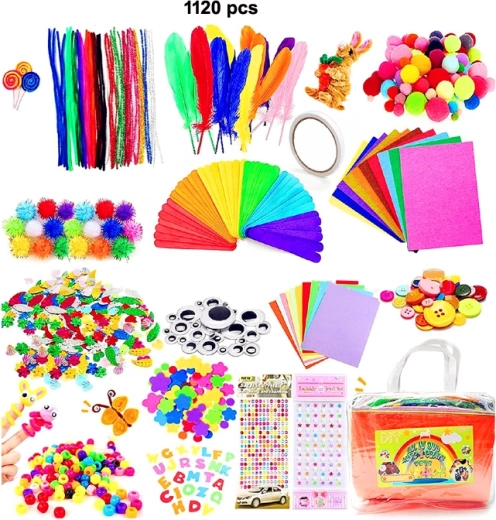 Kreativt byggesæt – 1120 dele