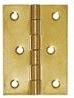Knækhængsel 40 × 1,0 mm gulforzinket