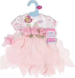 Baby Born kjole Blomsterfe til dukker 43 cm
