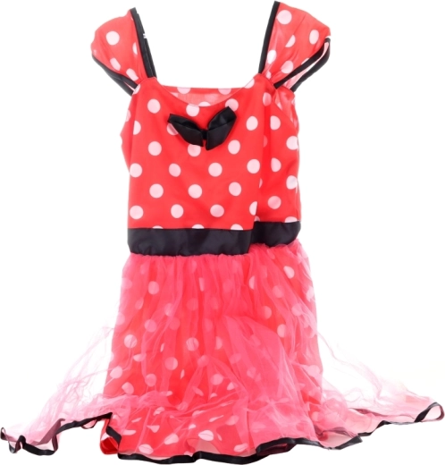 Sødt prikket design med sløjfe