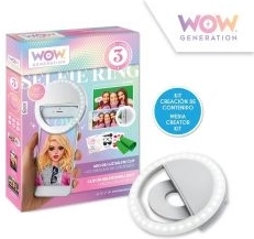 Wow Generation sæt til selfie-belysning med LED-ring og tilbehør