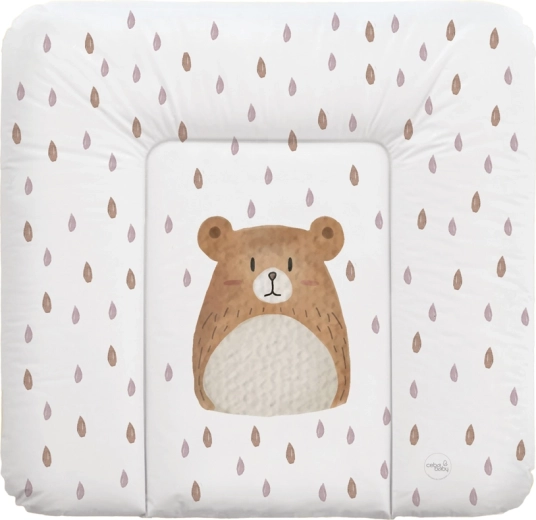 Ceba Baby blød puslepude til kommode basic bear buddy 75 × 72 cm