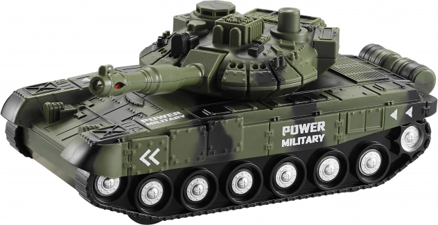 Tank med svinghjulseffekter 19,5 cm