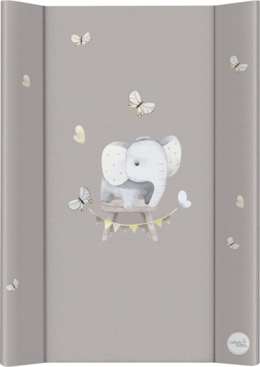 Ceba Baby blød profileret puslepude 50 × 70 cm basic little elephant