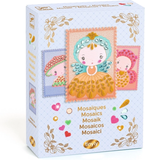 Djeco kreativt sæt Tinyly Stella & Co – mosaikker