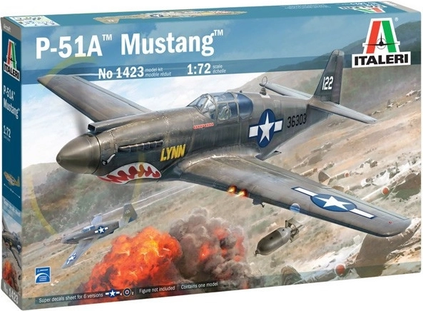 Plastikmodel P-51A Mustang 1/72