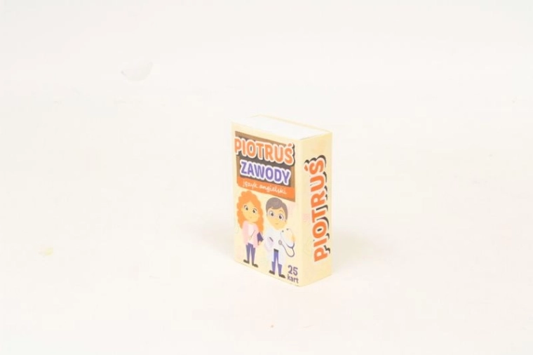 Mini kortspil Piotruś – erhverv – engelsk