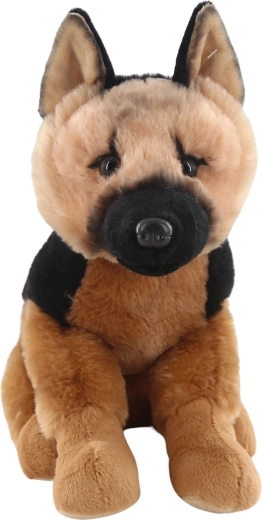 Plys tysk schæferhund siddende 32 cm