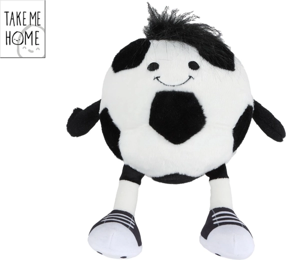 Plysbold fodbold 25 cm Take Me Home