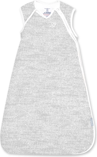 Ingenuity SwaddleMe sovepose TOG 2,5 i bomuld heather grey 3m+