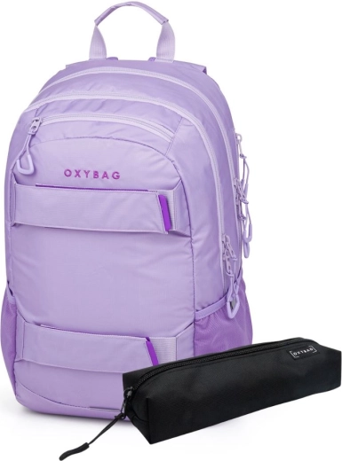 Studenter rygsæk og etui OXY SPORT Violet