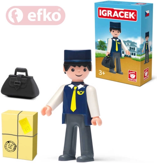 EFKO Igráček postbud med tilbehør i æske